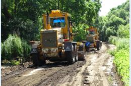 19.07.2022 В округе продолжается грейдирование дорог | Администрация муниципального округа город Партизанск Приморского края Официальный сайт