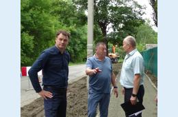 21.07.2022 На Гоголевской продолжаются ремонтные работы  | Администрация муниципального округа город Партизанск Приморского края Официальный сайт