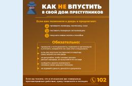 17.03.2023 Как не впустить в дом преступников. ПАМЯТКА на www.primorsky.ru | Администрация муниципального округа город Партизанск Приморского края Официальный сайт