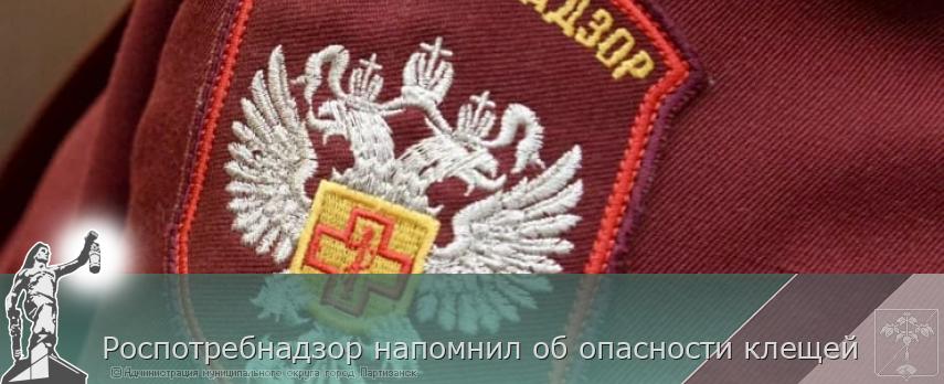 Роспотребнадзор напомнил об опасности клещей | Администрация муниципального округа город Партизанск Приморского края Официальный сайт Роспотребнадзор напомнил об опасности клещей | Администрация муниципального округа город Партизанск Приморского края Официальный сайт
