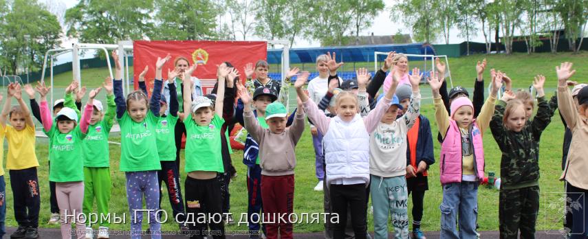 Нормы ГТО сдают дошколята | Администрация муниципального округа город Партизанск Приморского края Официальный сайт