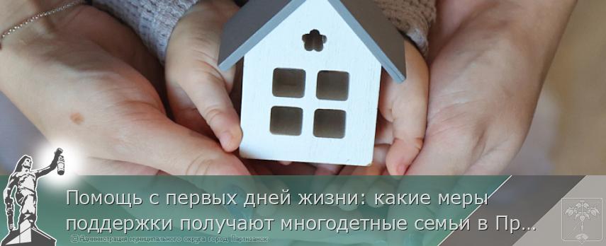 Помощь с первых дней жизни: какие меры поддержки получают многодетные семьи в Приморье | Администрация муниципального округа город Партизанск Приморского края Официальный сайт